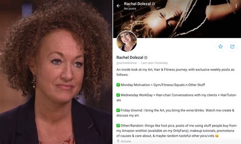 rachel dolezal onlyfans porn|Rachel